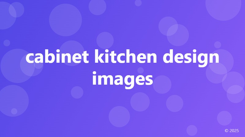 cabinet kitchen design images