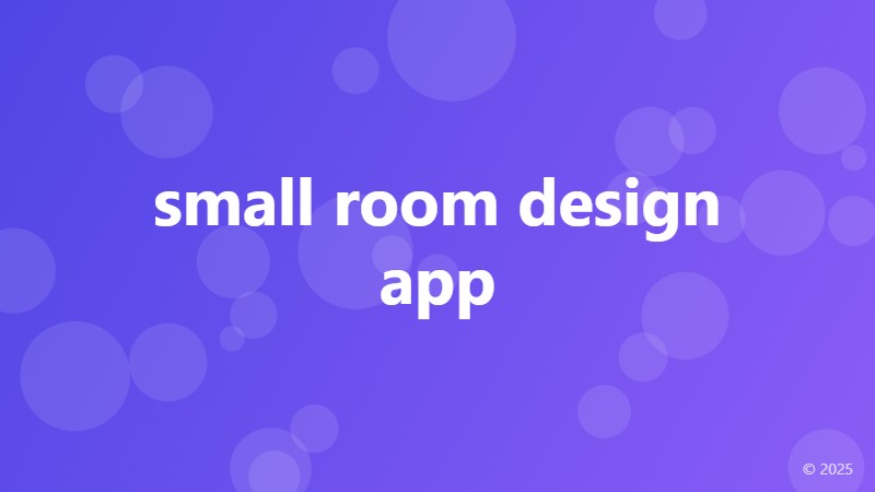 small room design app